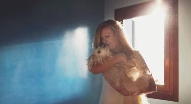 AMATA La cagnolina maltese Grolla ammalata e senza possibilità di guarigione