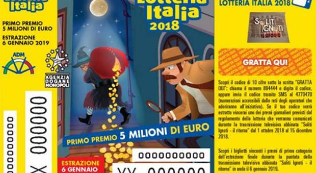 Lotteria Italia, crollano i biglietti venduti nelle Marche: 20% in meno