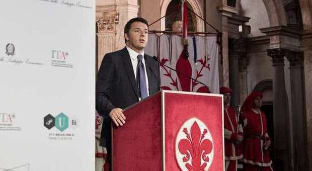 Pitti Uomo a Firenze, inaugurazione con Renzi a Palazzo Vecchio