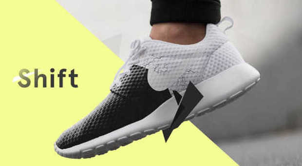 Shift Sneaker, arriva la scarpa-camaleonte la calzatura del futuro cambia colore via app