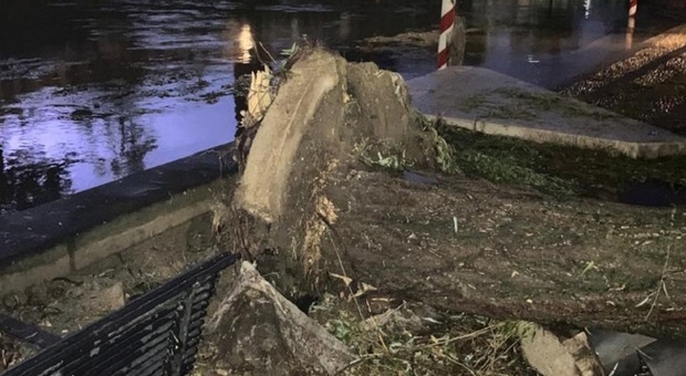 La seconda tempesta di fulmini e grandine in Veneto: piante, alberi e vetri invadono le strade. Centinaia di chiamate ai vigili del fuoco