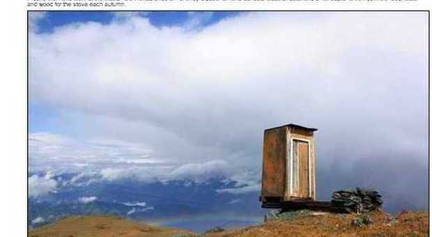 In Siberia la toilette più estrema del mondo (MailOnline)