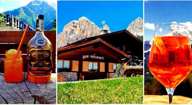 Voglia di cocktail bar con vista sui monti: da Courmayer a Cortina, bere in vetta