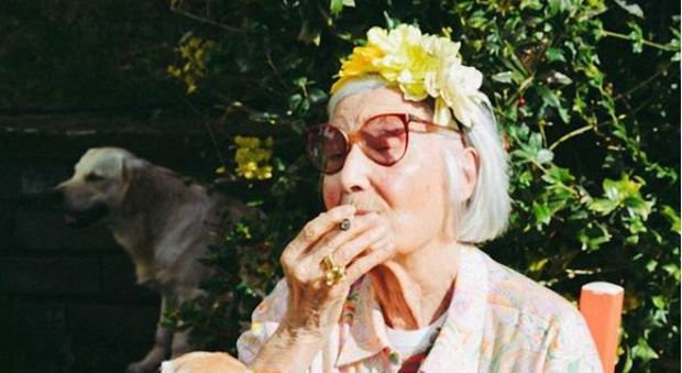 Nonna Licia Fertz, a 88 anni star di Instagram