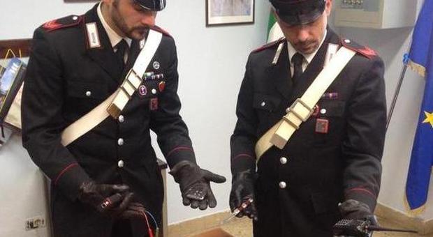 La refurtiva rinvenuta dai carabinieri di Vicenza