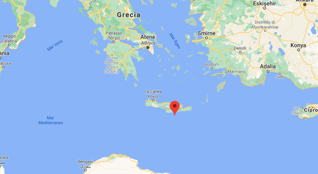 Terremoto a Creta di 5.9, paura in una vasta area del Mediterraneo