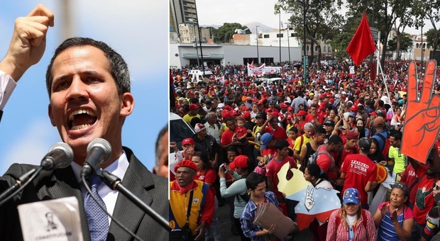 Venezuela nel caos, Guaido si proclama presidente. E Trump lo riconosce per primo