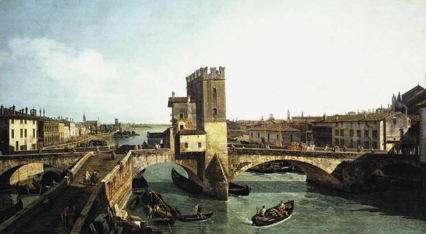 All'asta "Veduta di Verona", capolavoro di Bellotto, a cifre record: fino a 18 milioni di sterline