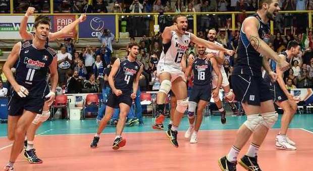 Volley, domani l'Italia sfida la Slovenia nella semifinale degli Europei