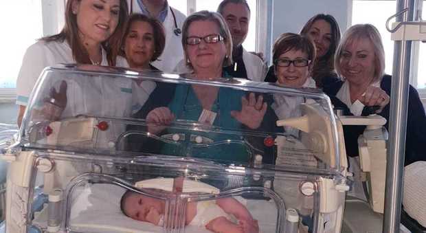 La rinascita dell'ospedale di Polla: Michela è la prima nata del 2019