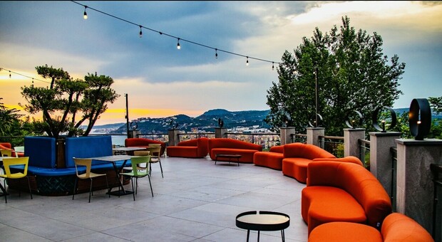 La terrazza Sky Lounge Riserva