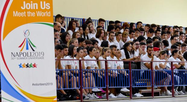 Universiadi a Napoli, già cinquemila volontari: 400 domande arrivano dall'estero