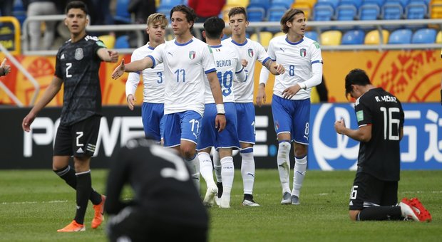 Italia Under 20, debutto ok: Messico battuto 2-1 con i gol di Frattesi e Ranieri