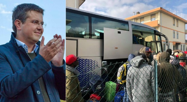 Migranti, sindaco leghista di Gallarate li spedisce a Milano: scoppia la polemica
