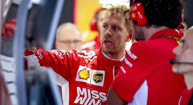 Ferrari, Vettel: «Errore sulle gomme, figura da idioti»