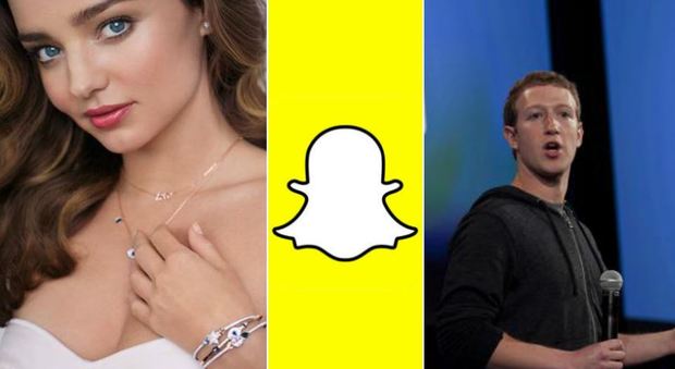 Miranda Kerr contro Zuckerberg: «Facebook copia Snapchat e ruba le idee del mio fidanzato»