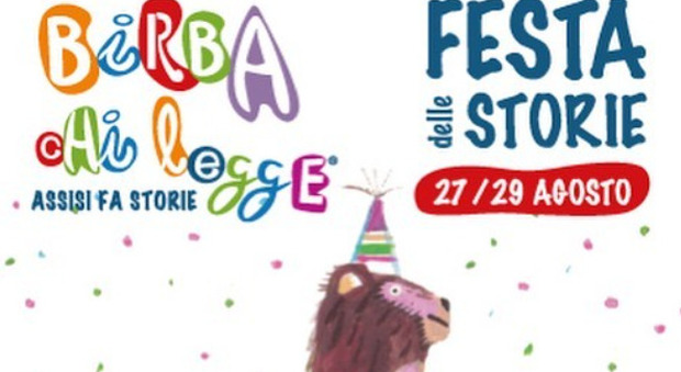 Assisi, torna "Birba chi legge, festa delle storie per bambini e ragazzi": dal 27 al 29 agosto