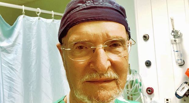 Il professor Ermanno Ancona, torna ad operare a 80 anni