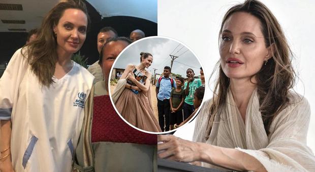 Angelina Jolie visita i rifugiati, fan in ansia per la sua salute. Le voci: «Ha preparato il testamento»