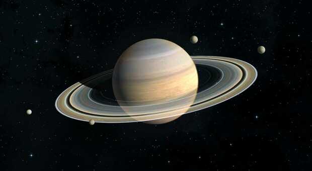 Un'immagine di Saturno
