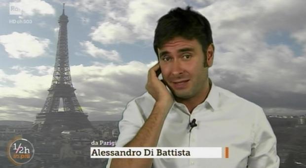 Di Battista: «Francia chieda scusa per intervento in Libia». E attacca Napolitano: «Fu vile»
