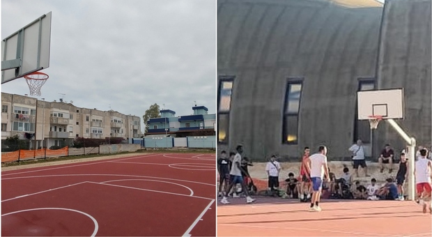 Playground, l'opera incompiuta: il Comune cerca sponsor per terminare il progetto dei tre campi di basket