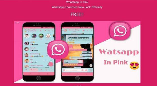 WhatsApp Pink, occhio alla (falsa) versione in rosa: ecco perché è bene non scaricarla