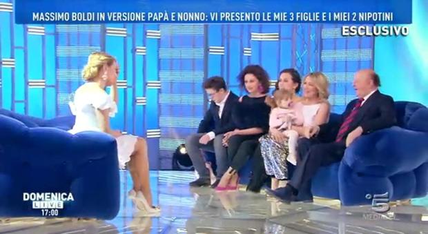 Massimo Boldi e la sua famiglia