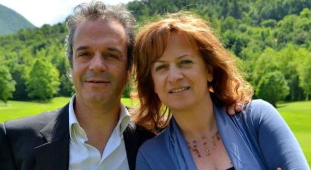 Nicoletta Lissandrin con il marito Stefano Miola (dal profilo Facebook della donna)