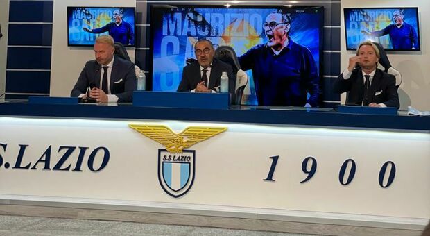 La prima conferenza stampa di Sarri alla Lazio