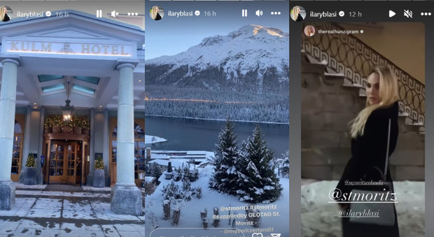 Ilary Blasi, la gaffe social da St. Moritz: il dettaglio nelle storie Instagram che in pochi hanno notato