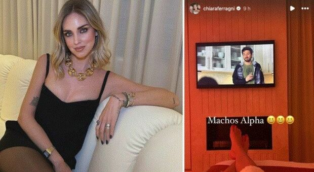 Chiara Ferragni, le serate da single tra amici e serie tv: «La felicità in una foto». E lancia una frecciatina a Fedez (con un like)