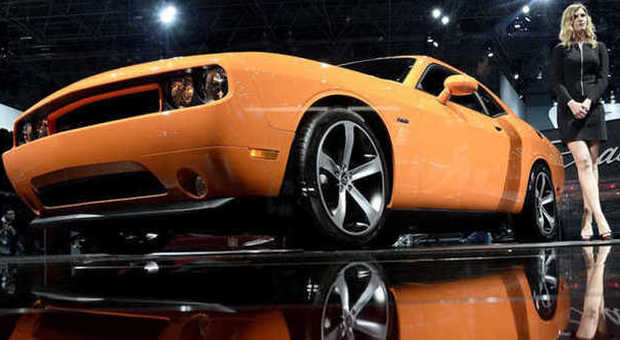 La rinnovata Dodge Challenger esposta al salone di New York