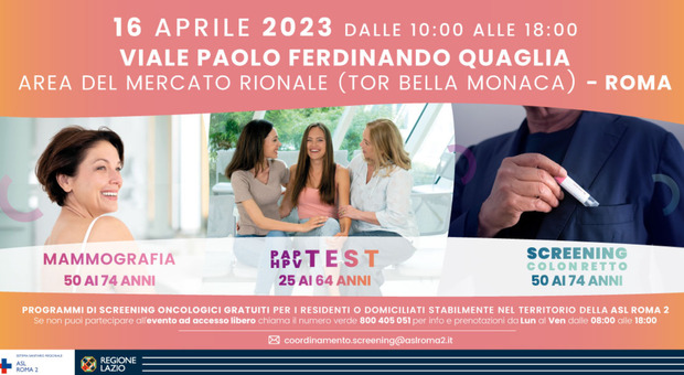campagna oncologica per Tor Bella Monaca