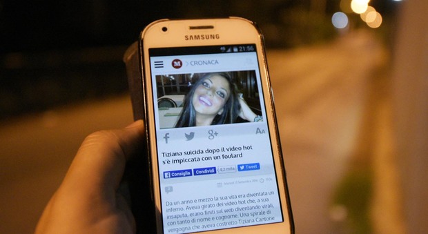 Suicidio di Tiziana: «WhatsApp ora pubblichi le chat»