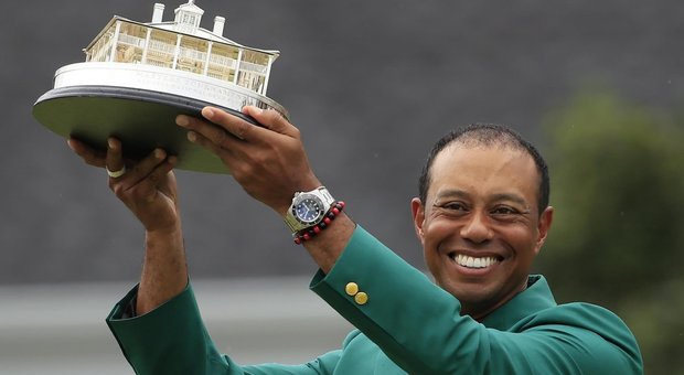 Tiger Woods, 43 anni