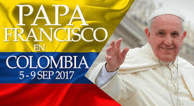 Papa Bergoglio vola in Colombia, dopo 53 anni di conflitto armato chiede la pace