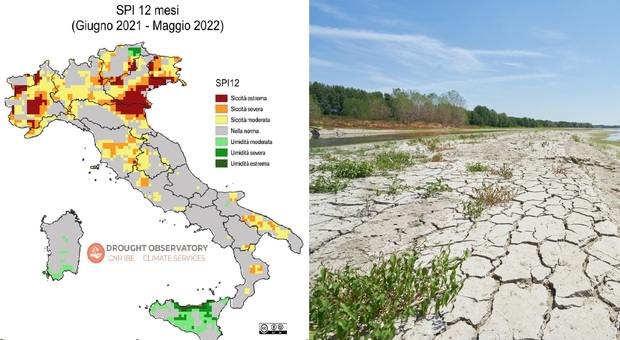 Siccità, la mappa della "grande sete": ecco le regioni più a rischio