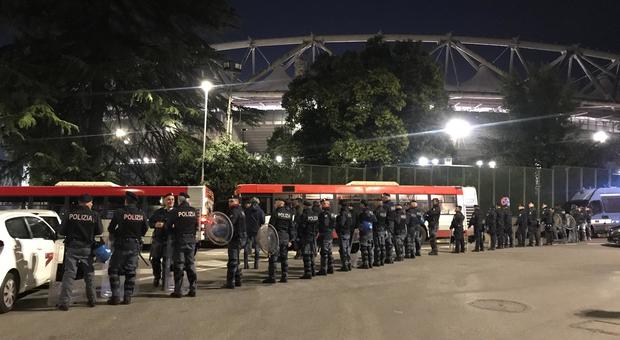 Roma, il questore: «I tifosi non hanno seguito indicazioni»