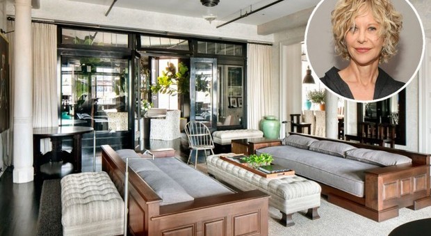 immagine Meg Ryan, in vendita per 10,9 milioni di dollari appartamento da sogno a SoHo