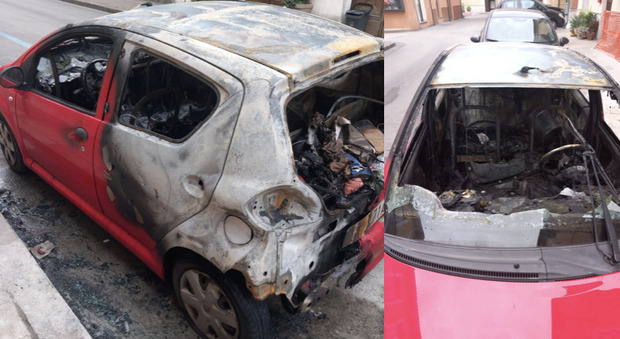 «Correte c'è un'auto in fiamme». Notte di fuoco a Isola Liri: bruciato anche un gazebo
