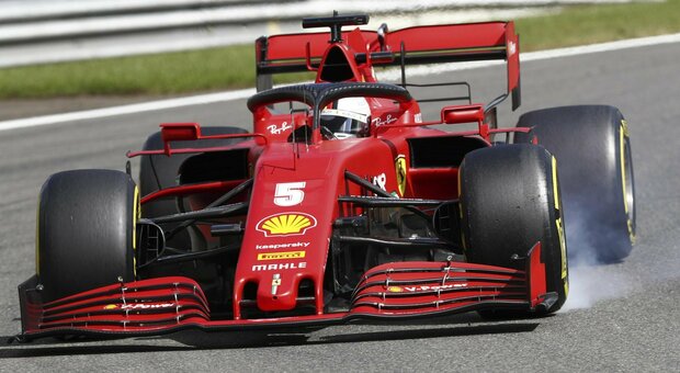 Formula 1, disastro Ferrari a Spa: fuori dalla Q1, Leclerc 13/o, Vettel 14/o