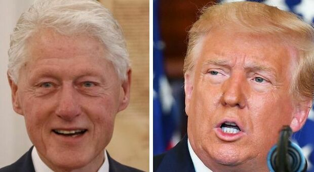 Clinton: «Con Trump c'è solo caos». Spuntano foto imbarazzanti dell'ex presidente con l'accusatrice di Epstein
