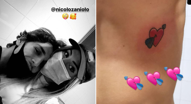 Zaniolo e Chiara Nasti, sboccia l'amore: foto di coppia e tatuaggio