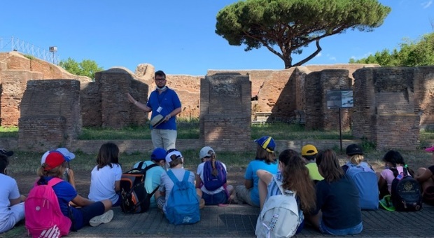 Ostia, nasce «Rapsodie digitali»: il digital storytelling dei bambini per il Parco Archeologico