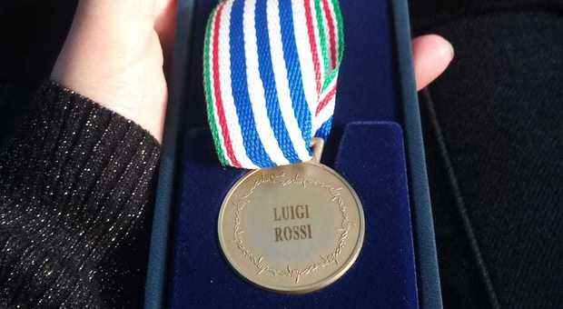Giorno della Memoria, medaglia d'onore a Luigi Rossi