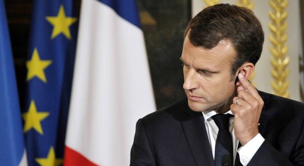Il presidente francese Emmanuel Macron