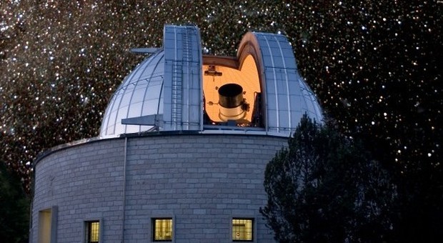 La cupola dell'Osservatorio di Asiago