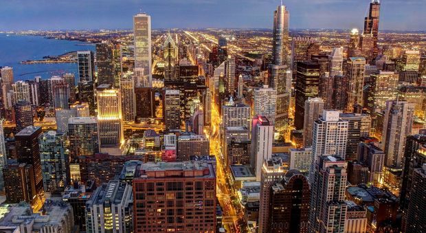lo skyline di Chicago