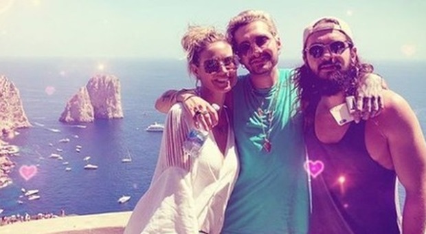 Heidi Klum e Tom Kaulitz a Capri, matrimonio sulla baia dei Faraglioni